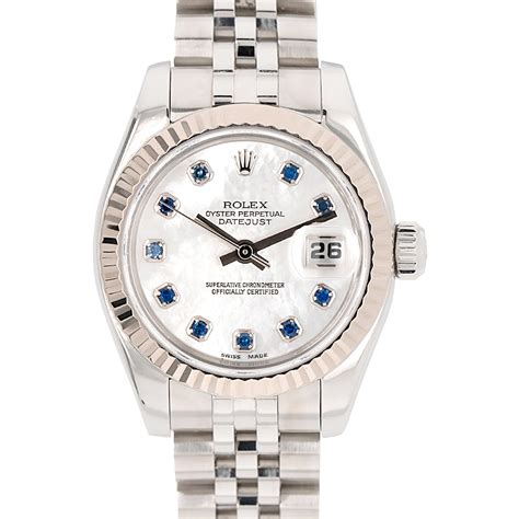 rolex 179174 mother of pearl|Buy Used Rolex 179174 .